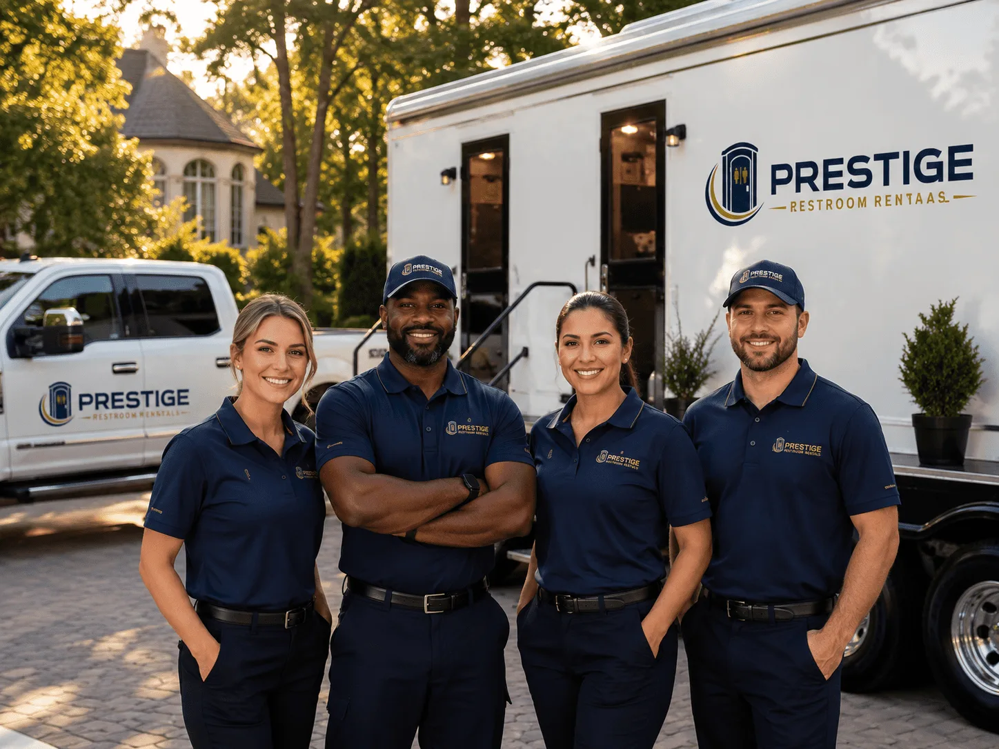 Trusted Luxury Portable Restrooms company in Eben Junction, MI
